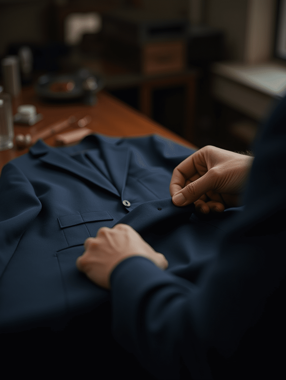 Tailoring a bespoke suit