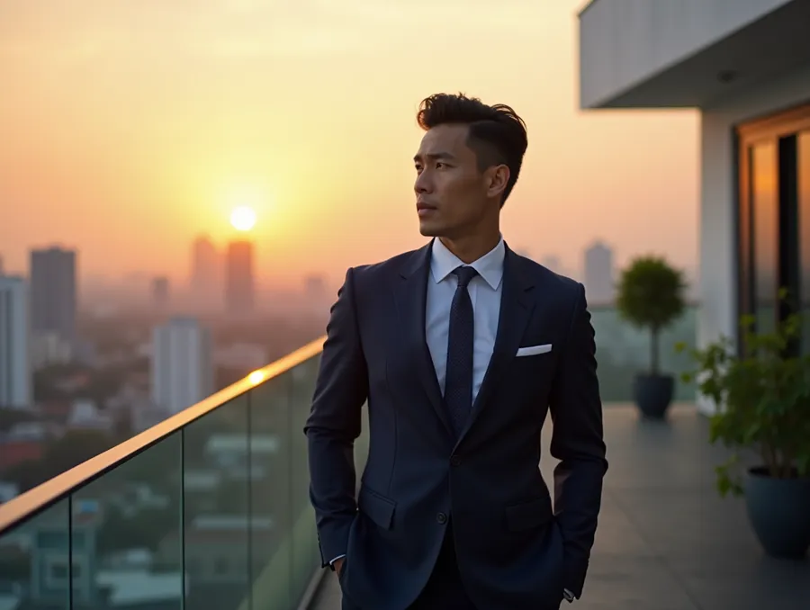 galaxy tailor bespoke suit