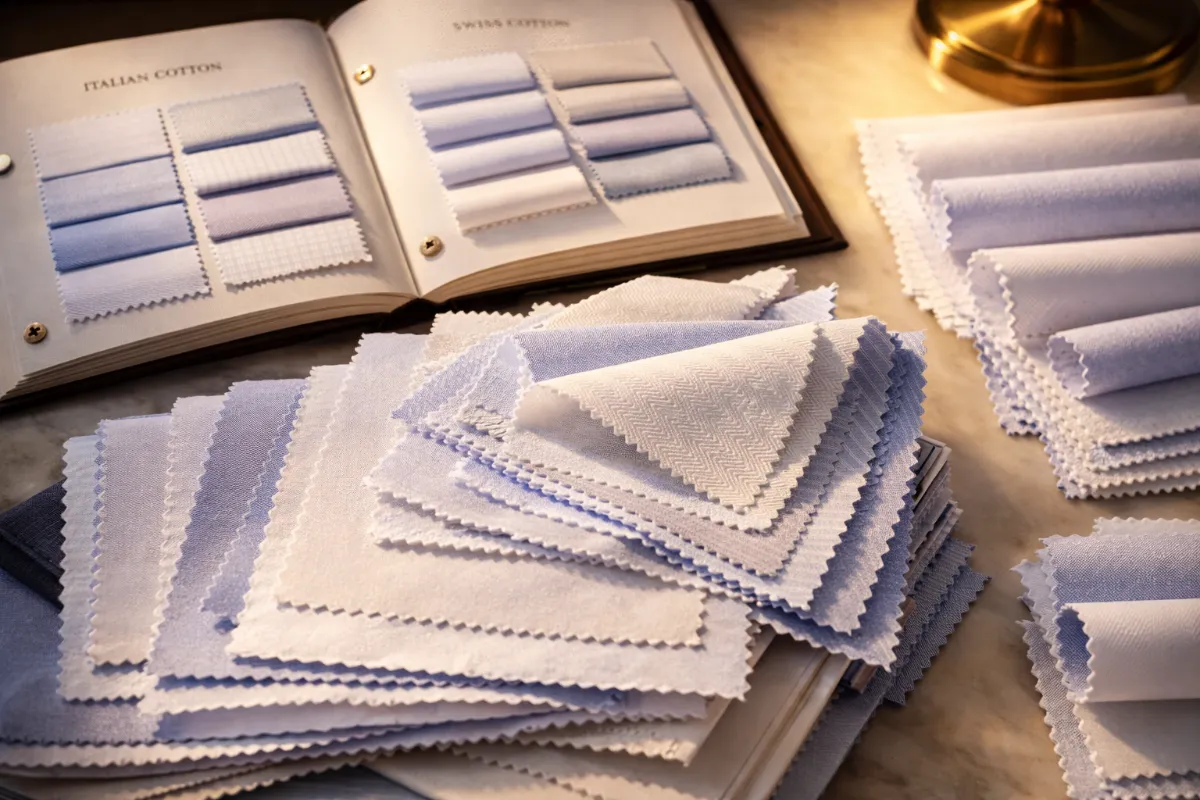 Bespoke Dress Shirts Fabrics