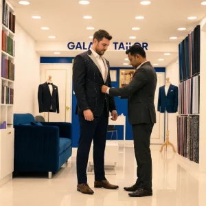 First time getting a suit made in Bangkok at a tailor shop fitting