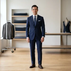 tailored suit fitting at a Bangkok tailor
